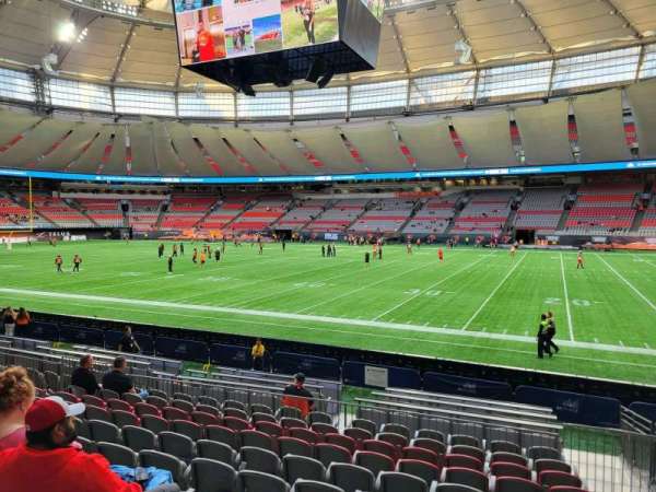 BC Place, section: 238, row: k, seat: 102