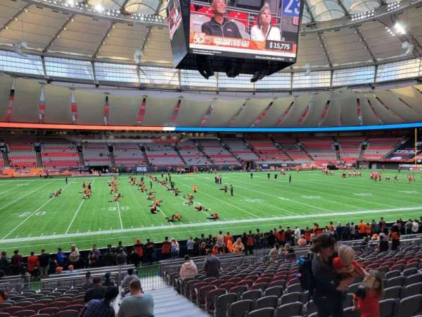 BC Place, section: 243, row: 4, seat: 101
