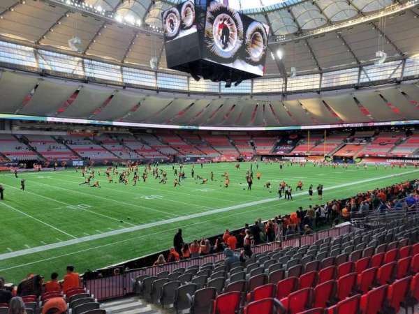 BC Place, section: 246, row: n, seat: 102