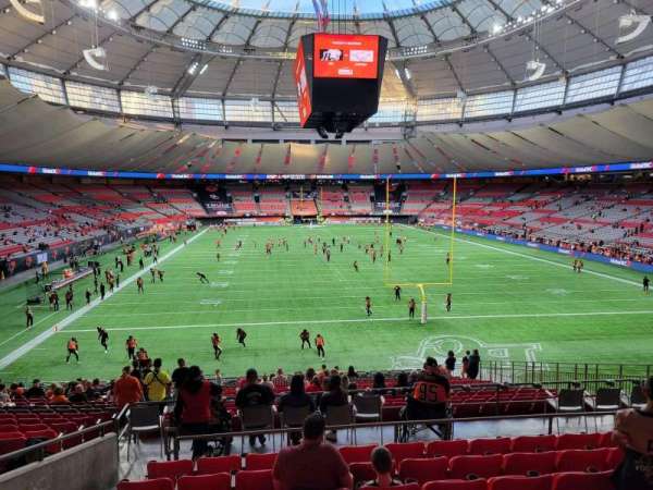 BC Place, section: 202, row: kk, seat: 4