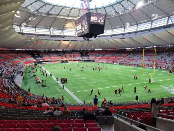 BC Place, section: 204, row: jj, seat: 102
