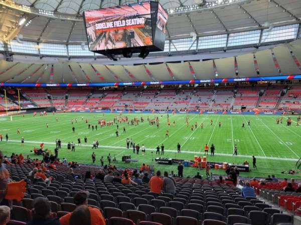 BC Place, section: 211, row: hh, seat: 102