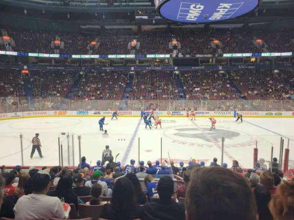 Rogers Arena, section: 117, row: 13, seat: 110