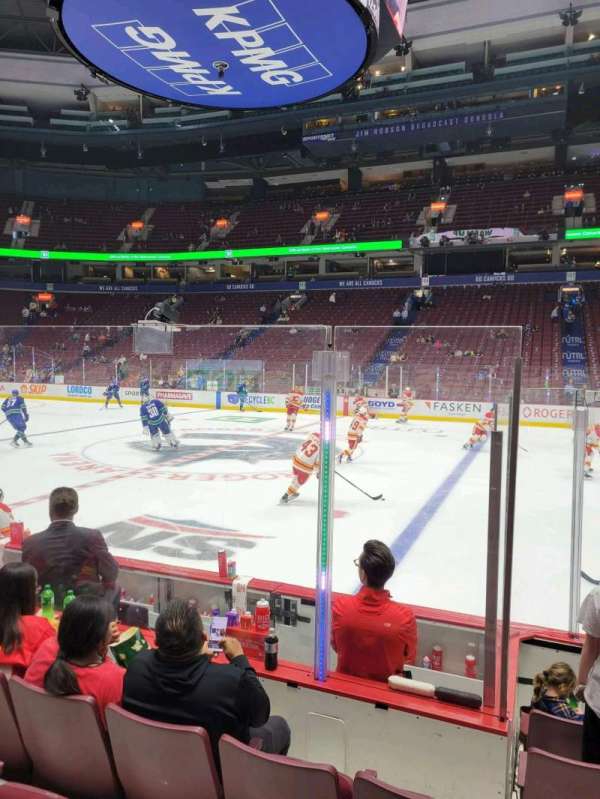 Rogers Arena, section: 116, row: 6, seat: 102