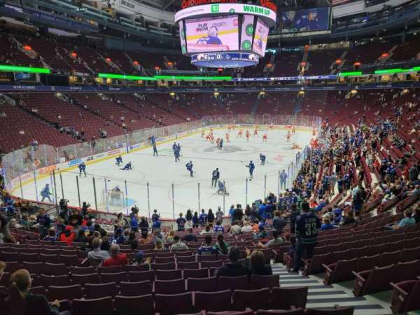 Rogers Arena, section: 121, row: 22, seat: 102