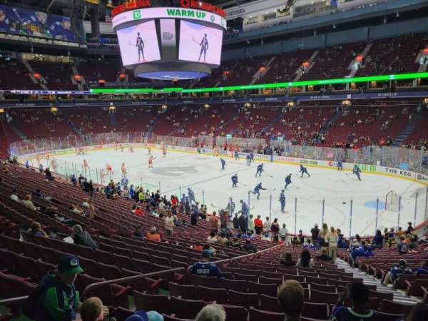 Rogers Arena, section: 103, row: 23, seat: 103