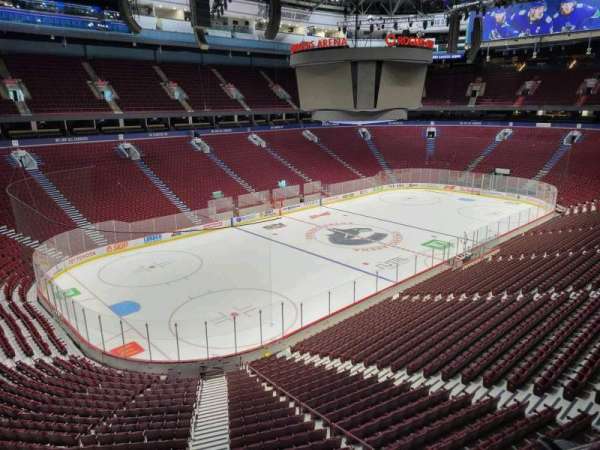 Rogers Arena, section: 311, row: wc, seat: 7