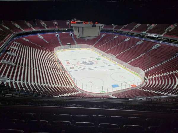 Rogers Arena, section: 417, row: 2, seat: 101