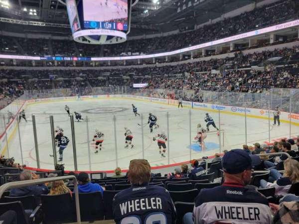 Canada Life Centre, section: 127, row: 11, seat: 9