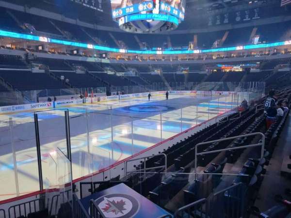 Canada Life Centre, section: 109, row: 9, seat: 11