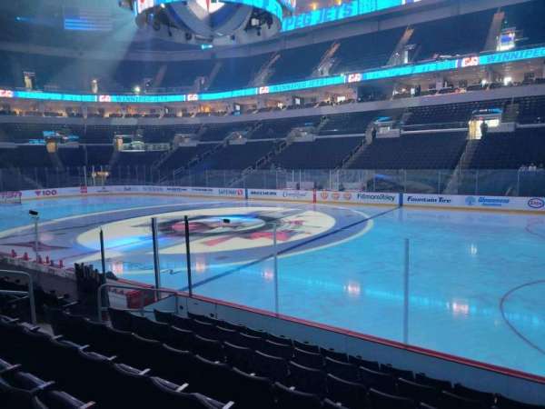 Canada Life Centre, section: 117, row: 8, seat: 8