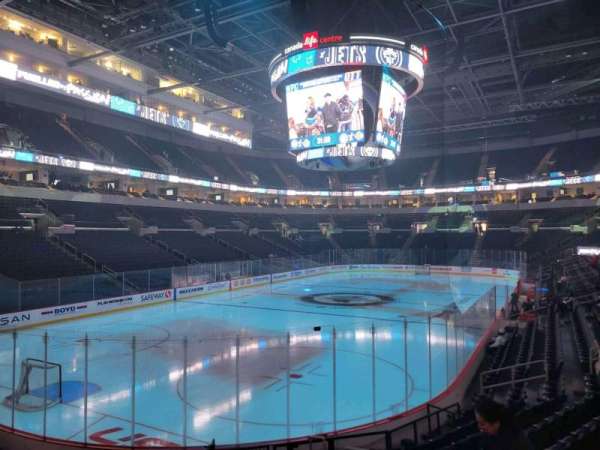 Canada Life Centre, section: 124, row: 12, seat: 4