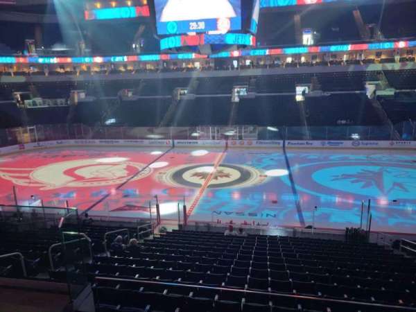 Canada Life Centre, section: 218, row: 4, seat: 10