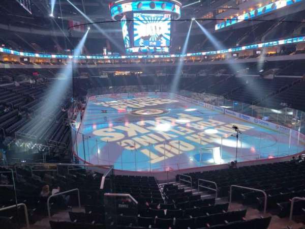 Canada Life Centre, section: 213, row: 3, seat: 8