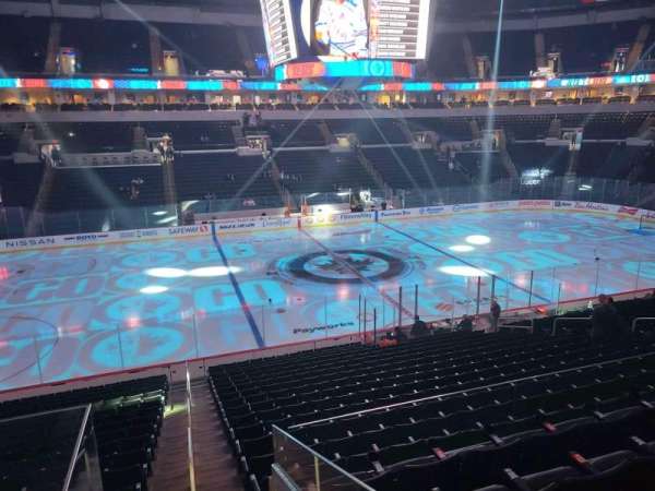 Canada Life Centre, section: 207, row: 5, seat: 2