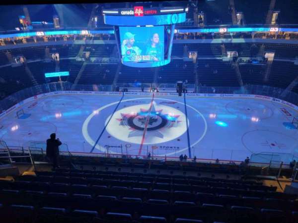Canada Life Centre, section: 305, row: 9, seat: 11
