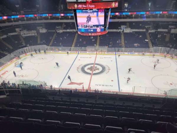 Canada Life Centre, section: 320, row: 8, seat: 12