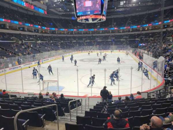 Canada Life Centre, section: 124, row: 12, seat: 17
