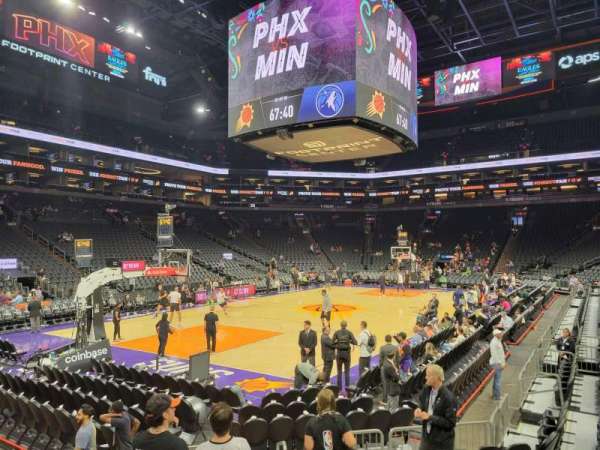 Mortgage Matchup Center, section: 118, row: 9, seat: 1