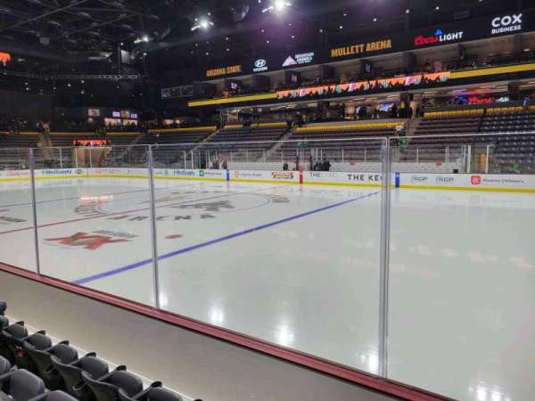 Mullett Arena, section: 110, row: d, seat: 3