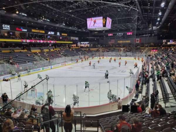 Mullett Arena, section: 105, row: wc, seat: 14
