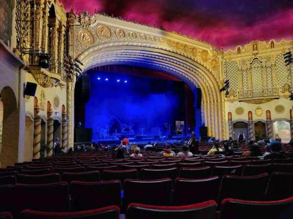 Orpheum Theatre, Phoenix, section: c, row: 22, seat: 14