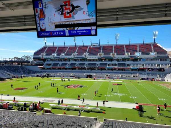 Snapdragon Stadium, section: 105, row: wc, seat: 18