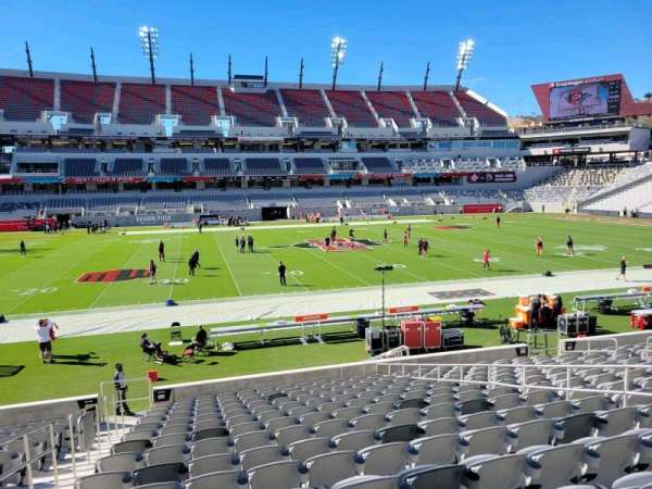 Snapdragon Stadium, section: 108, row: 18, seat: 10