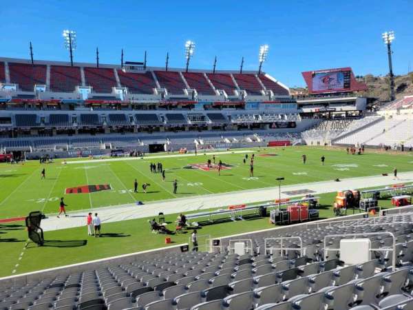 Snapdragon Stadium, section: 109, row: 20, seat: 10