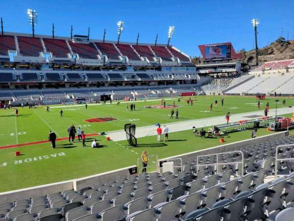 Snapdragon Stadium, section: 110, row: 14, seat: 10