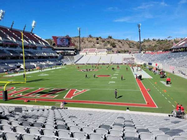Snapdragon Stadium, section: 116, row: 19, seat: 10