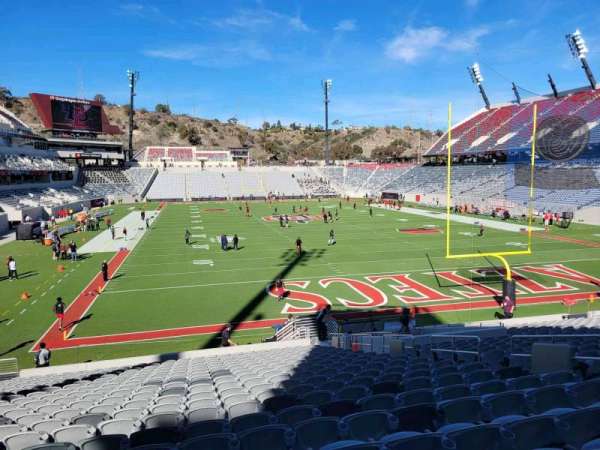 Snapdragon Stadium, section: 119, row: 21, seat: 10
