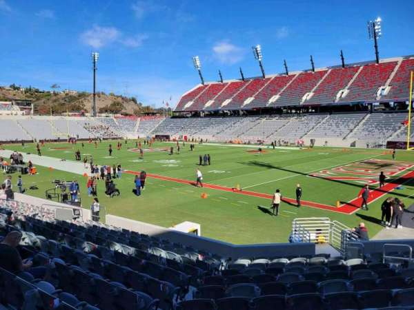 Snapdragon Stadium, section: 122, row: 14, seat: 10