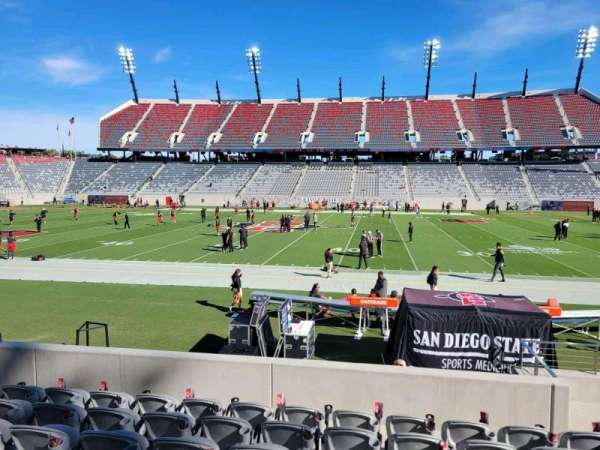 Snapdragon Stadium, section: c127, row: 7, seat: 10
