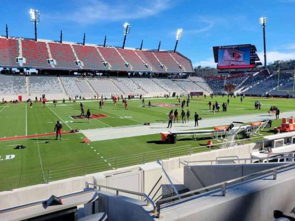 Snapdragon Stadium, section: c131, row: 7, seat: 9