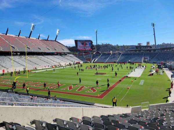 Snapdragon Stadium, section: 135, row: 20, seat: 5
