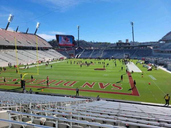 Snapdragon Stadium, section: 136, row: 23, seat: 13