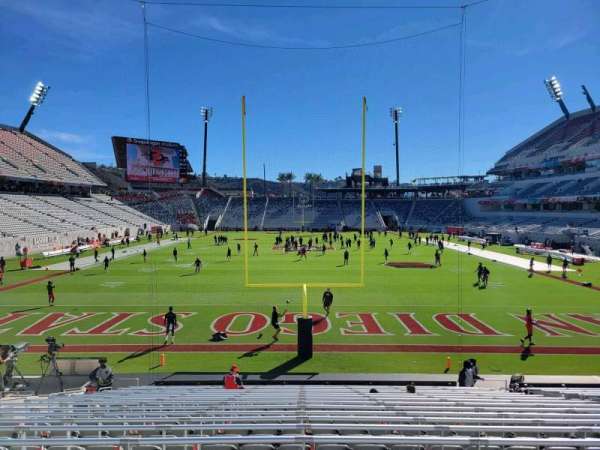 Snapdragon Stadium, section: 138, row: 18, seat: 13