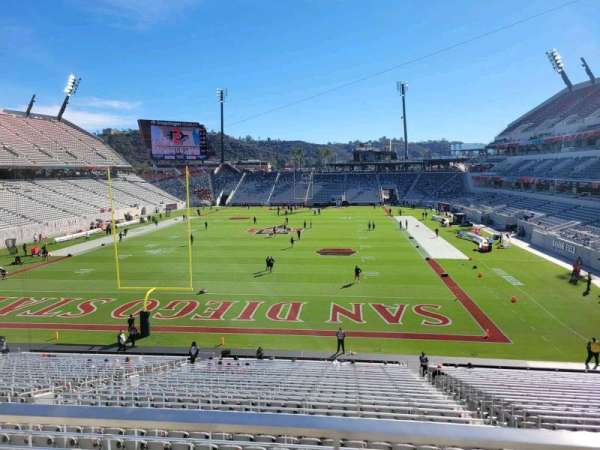 Snapdragon Stadium, section: 136, row: wc, seat: 17