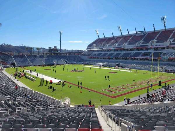 Snapdragon Stadium, section: 101, row: 31, seat: 1