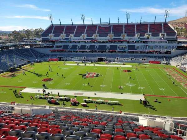 Snapdragon Stadium, section: 206, row: 25, seat: 6