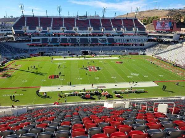 Snapdragon Stadium, section: 208, row: 27, seat: 10