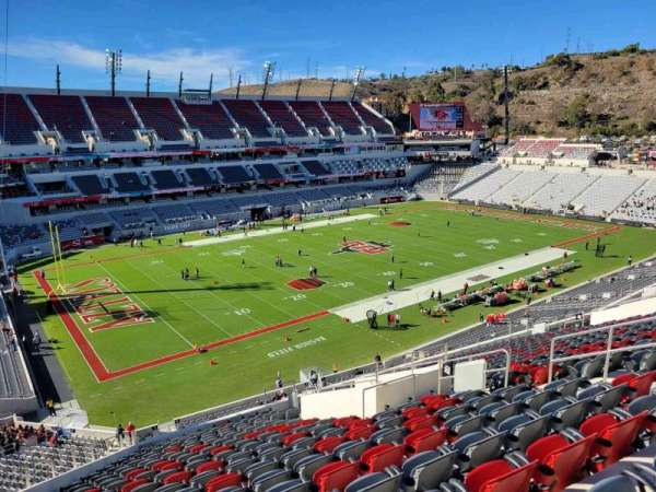Snapdragon Stadium, section: 212, row: 20, seat: 10