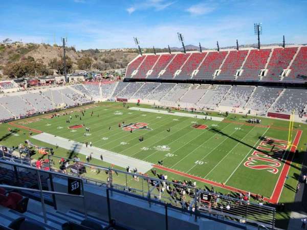 Snapdragon Stadium, section: 323, row: 13, seat: 13