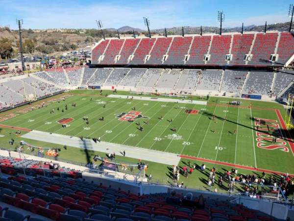 Snapdragon Stadium, section: 325, row: 18, seat: 10