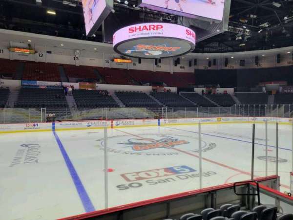 Pechanga Arena, section: ll2, row: 6, seat: 8