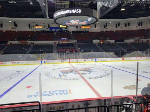 Pechanga Arena, section: ll13, row: 7, seat: 12