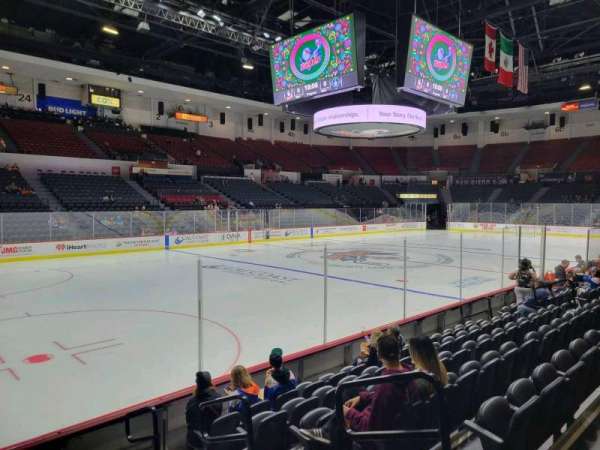 Pechanga Arena, section: ll16, row: 7, seat: 3