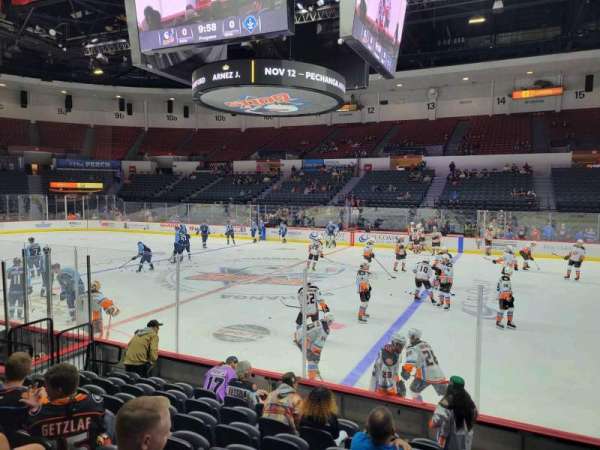 Pechanga Arena, section: ll24, row: 8, seat: 3