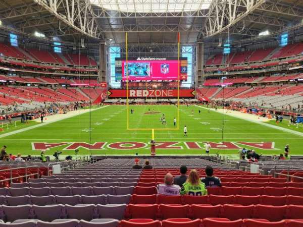 State Farm Stadium, section: 119, row: 23, seat: 9